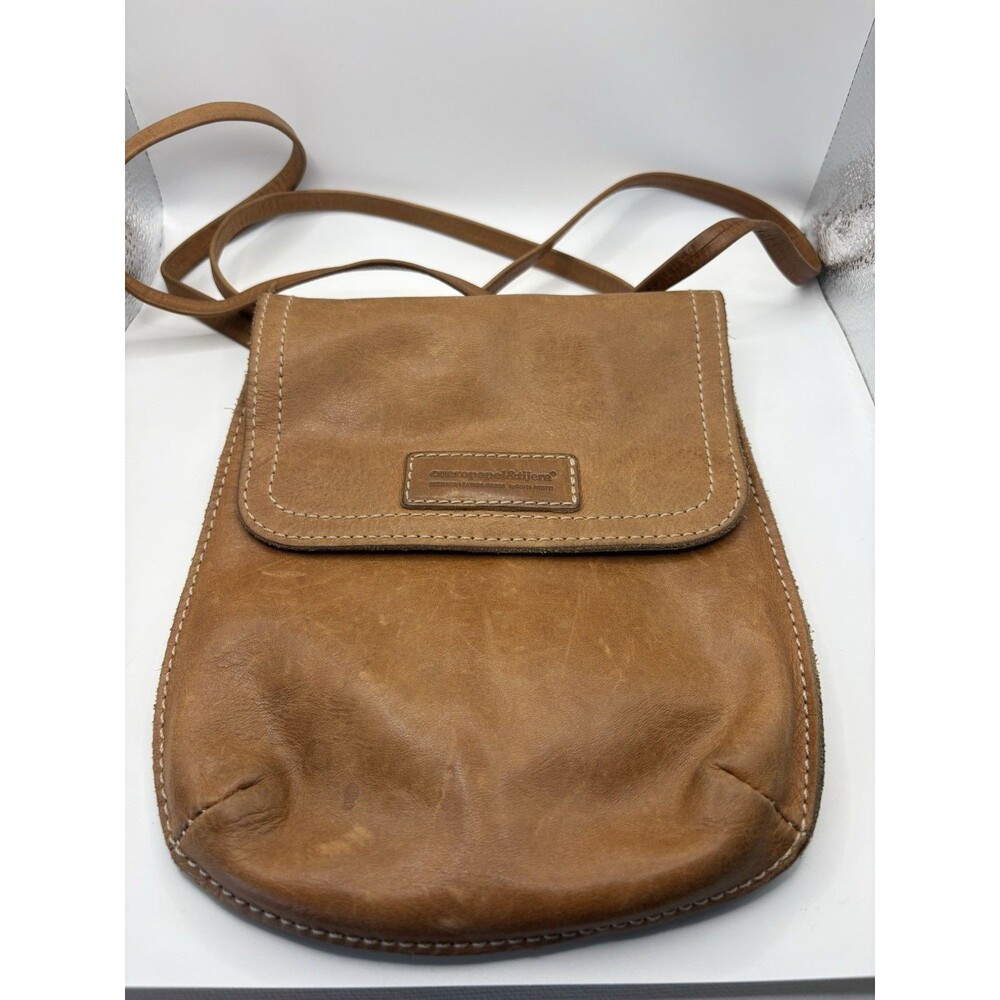 Cueropapel&Tijera Brown Crossbody Bag Purse Handmade From Costa Rica Leather